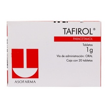 TAFIROL 1G TABLETAS C/20