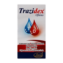 TRAZIDEX SOLUCION 5ML OFT