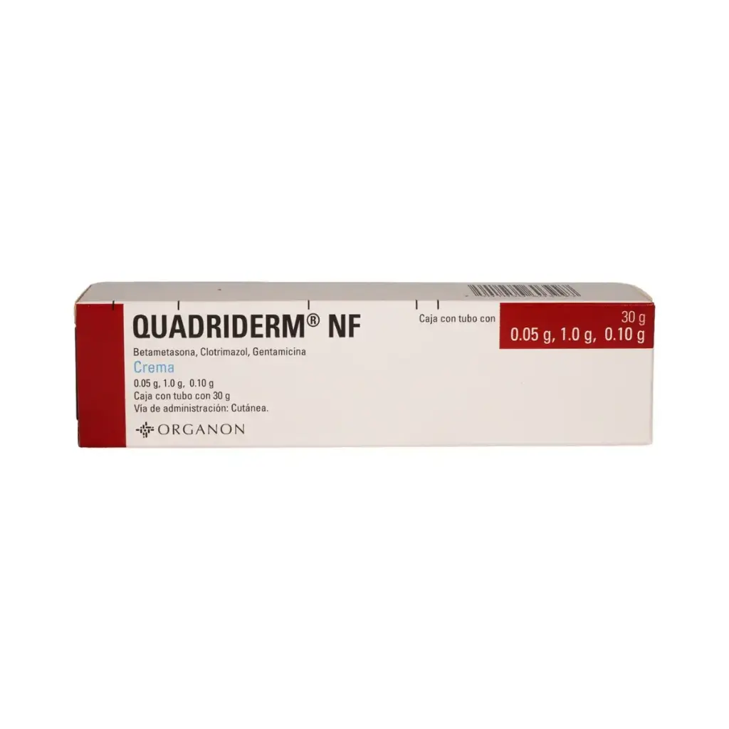 QUADRIDERM NF .05/1/.10G CREMA 30G