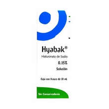 HYABAK 0.15% SOLUCION GOTAS 10ML