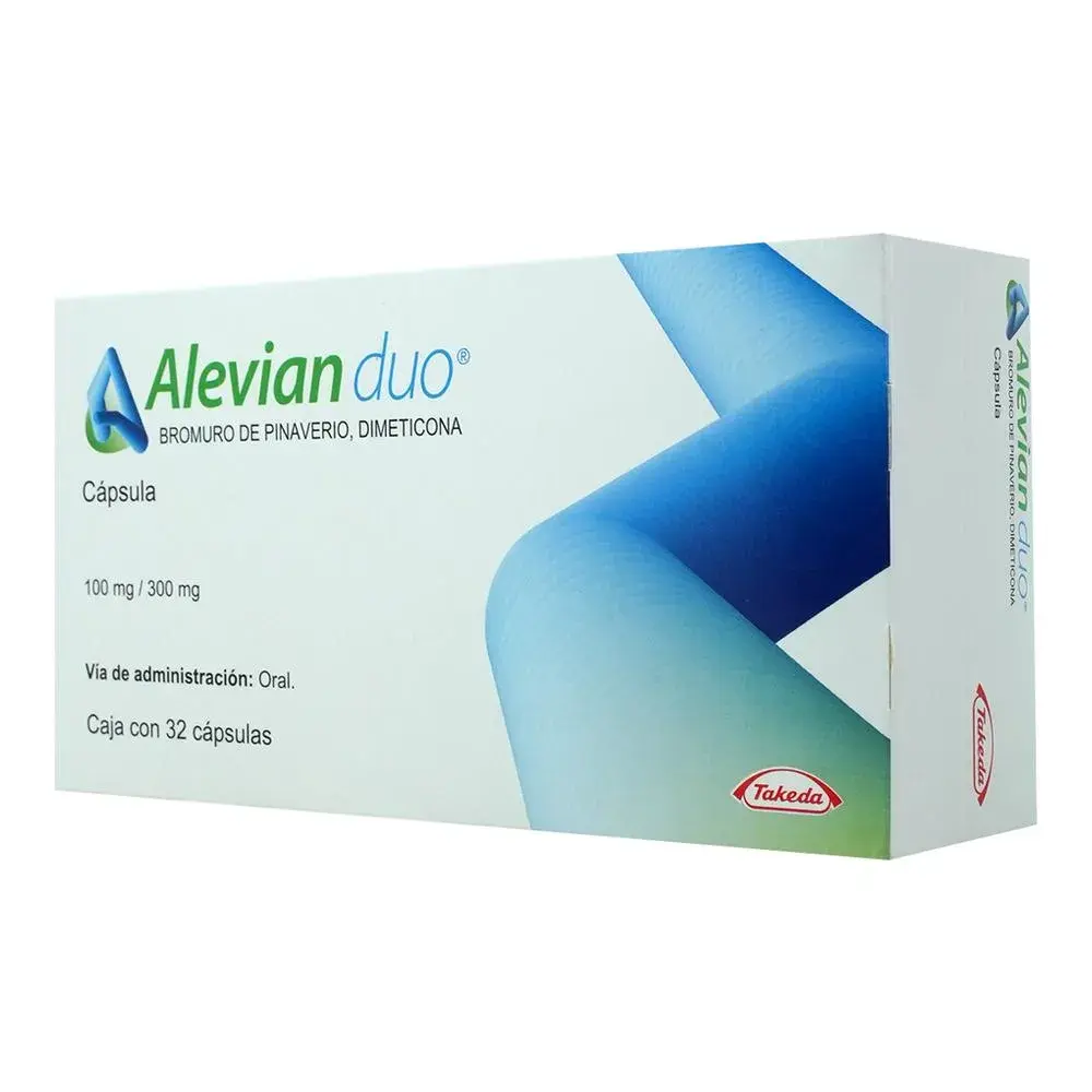 ALEVIAN DUO 100/300MG CAPSULAS CON 32