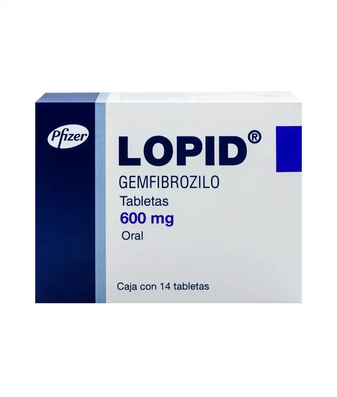 LOPID 600MG TABLETAS CON 14