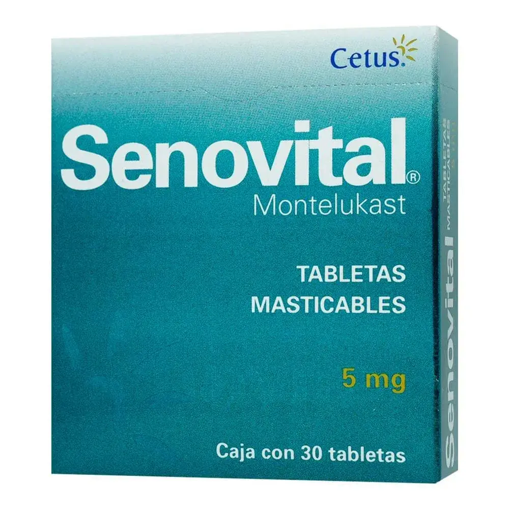 SENOVITAL 5MG TABLETAS MASTICABLES CON 30