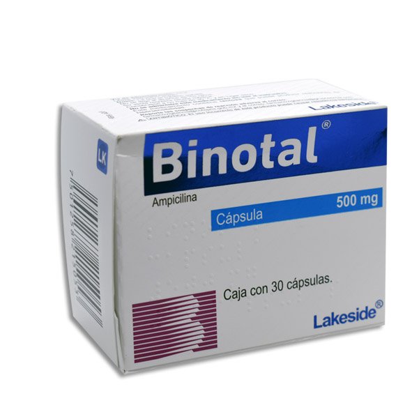 BINOTAL 500MG CAPSULAS C/30