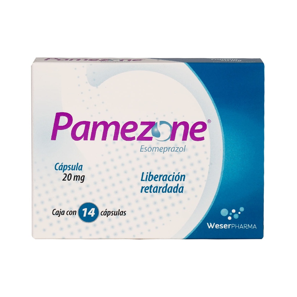 PAMEZONE LR 20MG CAPSULAS CON 14