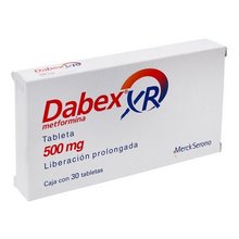 DABEX XR 500MG TABLETAS LP C/30