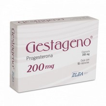 GESTAGENO 200MG CAPSULAS CON 15
