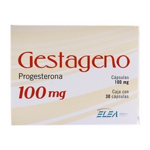 GESTAGENO 100MG CAPSULAS CON 30