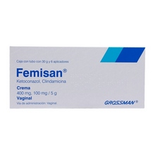 FEMISAN CREMA VAGINAL 30G APLICADORES C/6