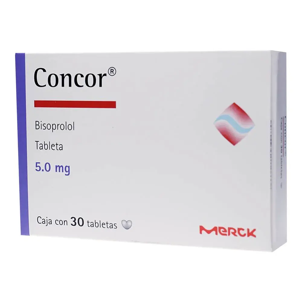 CONCOR 5.0MG GRAGEAS CON 30