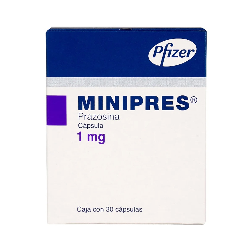 MINIPRES 1MG CAPSULAS CON 30