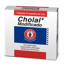 CHOLAL MODIFICADO AMPULA ORAL 5ML C/10