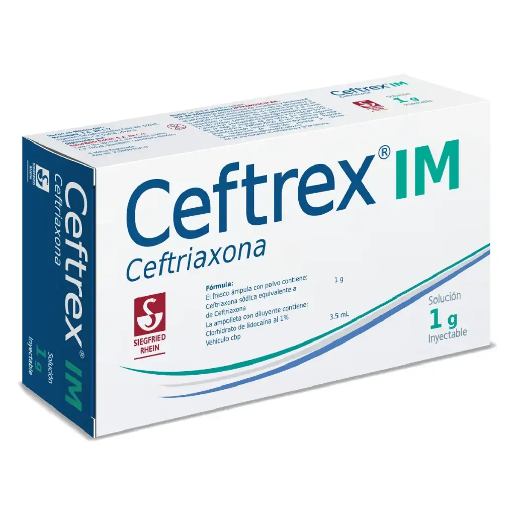 CEFTREX IM 1G/3.5ML AMPULA CON 1