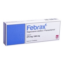 FEBRAX 275/300MG TABLETAS C/15