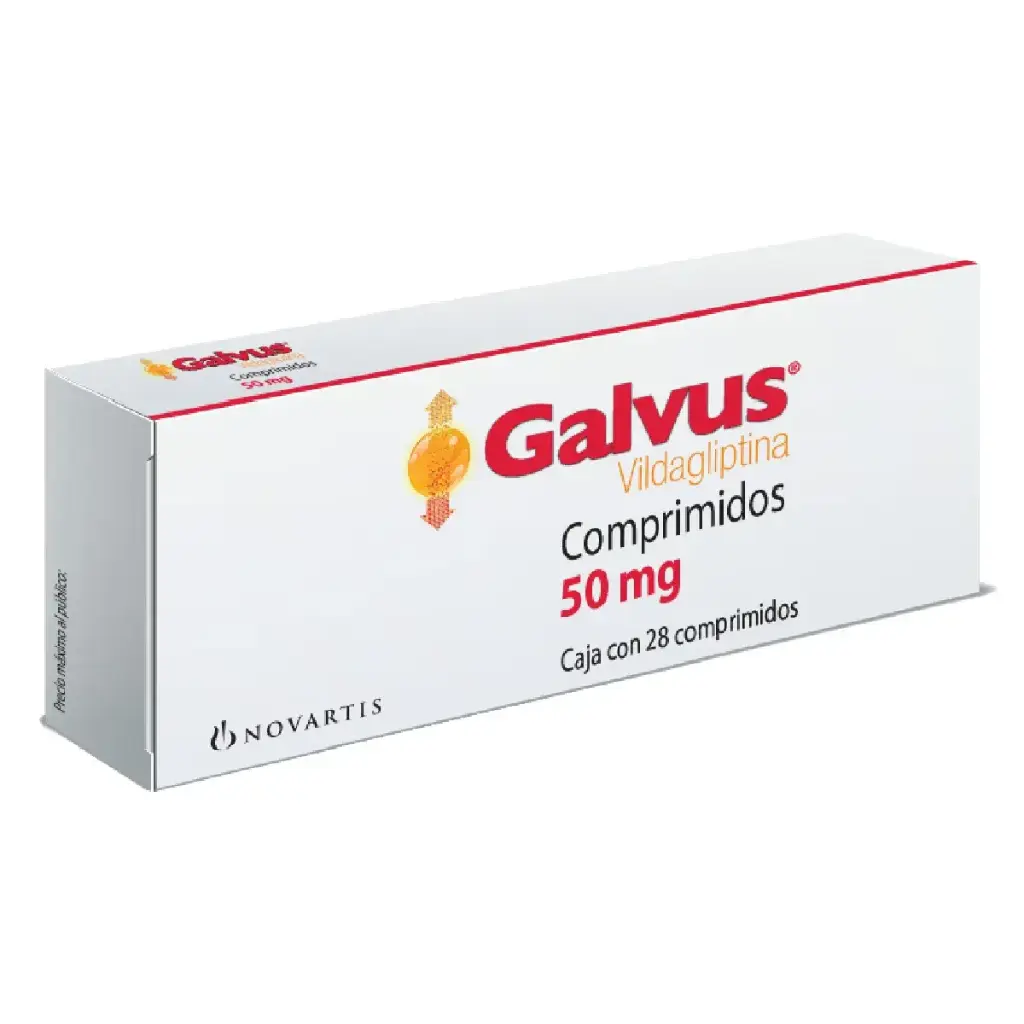 GALVUS 50MG COMPRIMIDOS CON 28