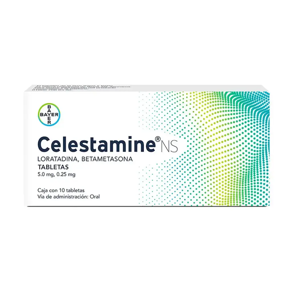 CELESTAMINE NS 5/0.25MG TABLETAS CON 10