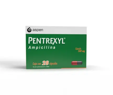 PENTREXYL 500MG CAPSULAS CON 28