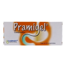 PRAMIGEL 10/200/50MG COMPRIMIDOS C/20