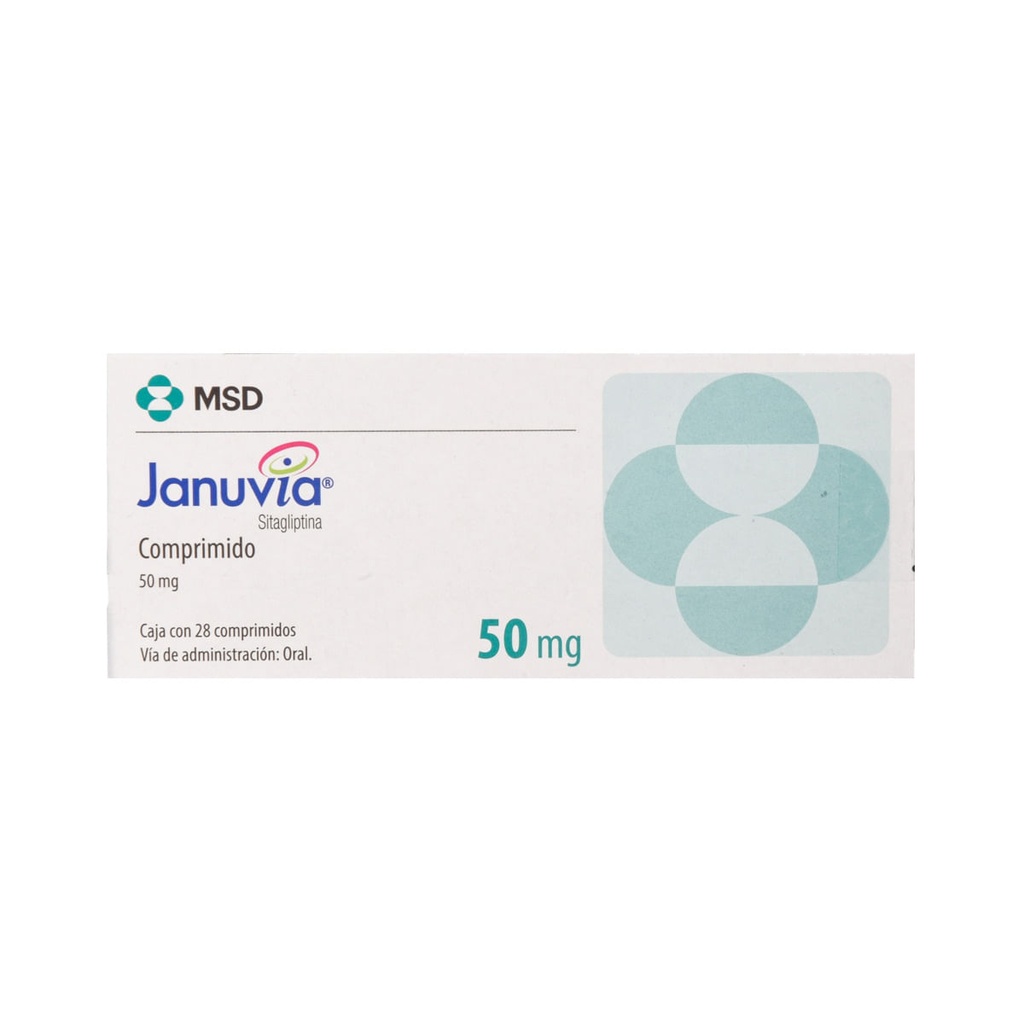 JANUVIA 50MG COMPRIMIDOS CON 28