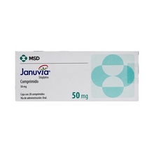 JANUVIA 50MG COMPRIMIDOS CON 28