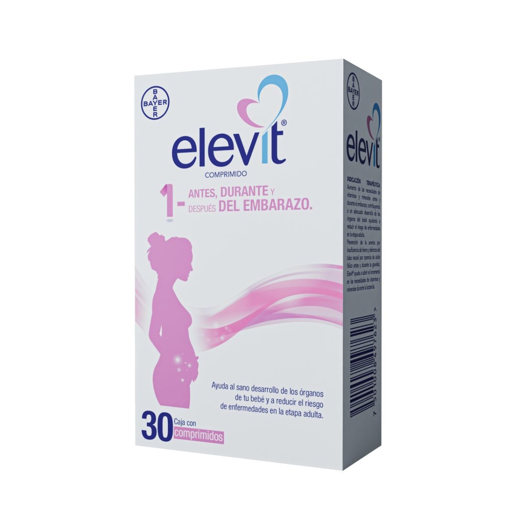ELEVIT TABLETAS CON 30