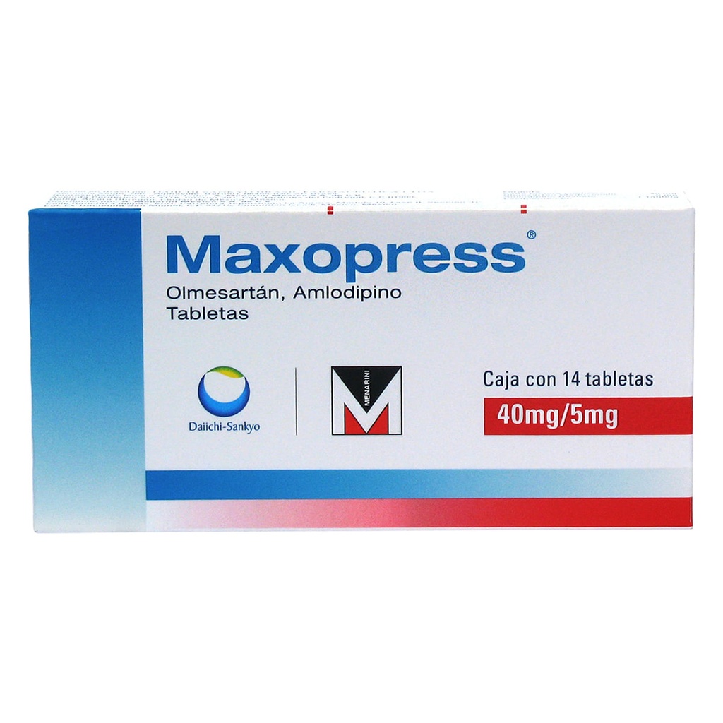 MAXOPRESS 40/5MG TABLETAS CON 14