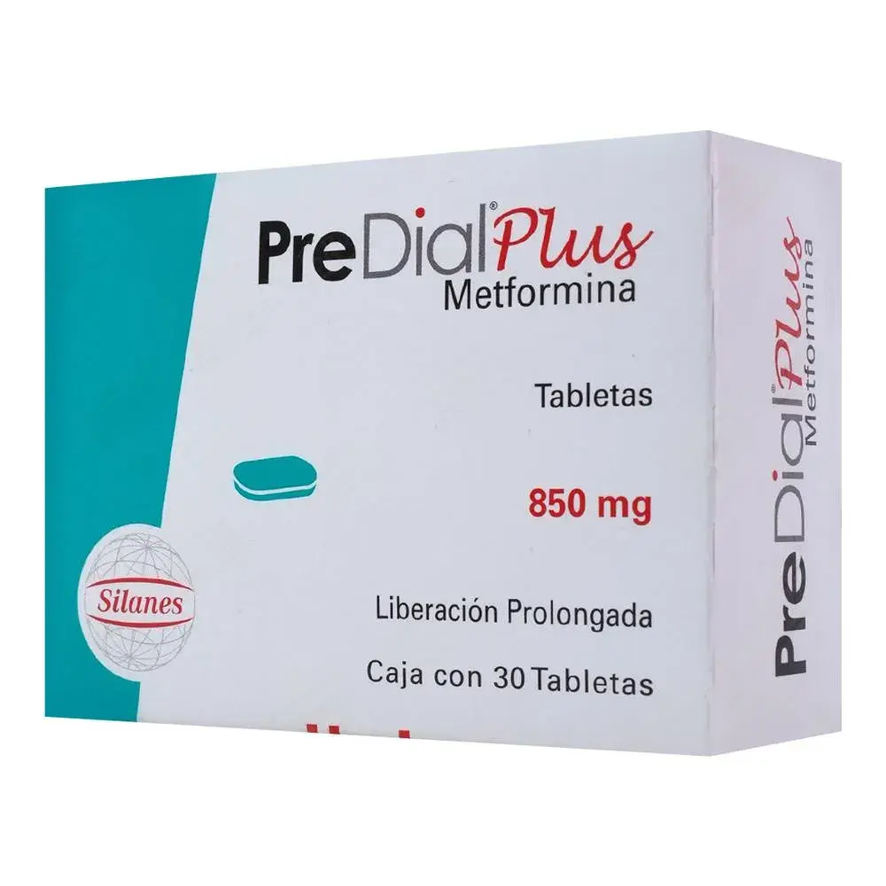 PREDIAL PLUS 850MG TABLETAS CON 30