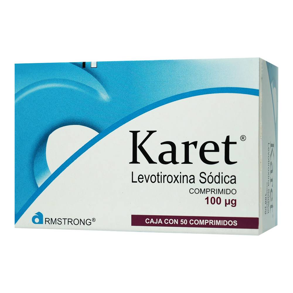 KARET 100MCG COMPRIMIDOS CON 50