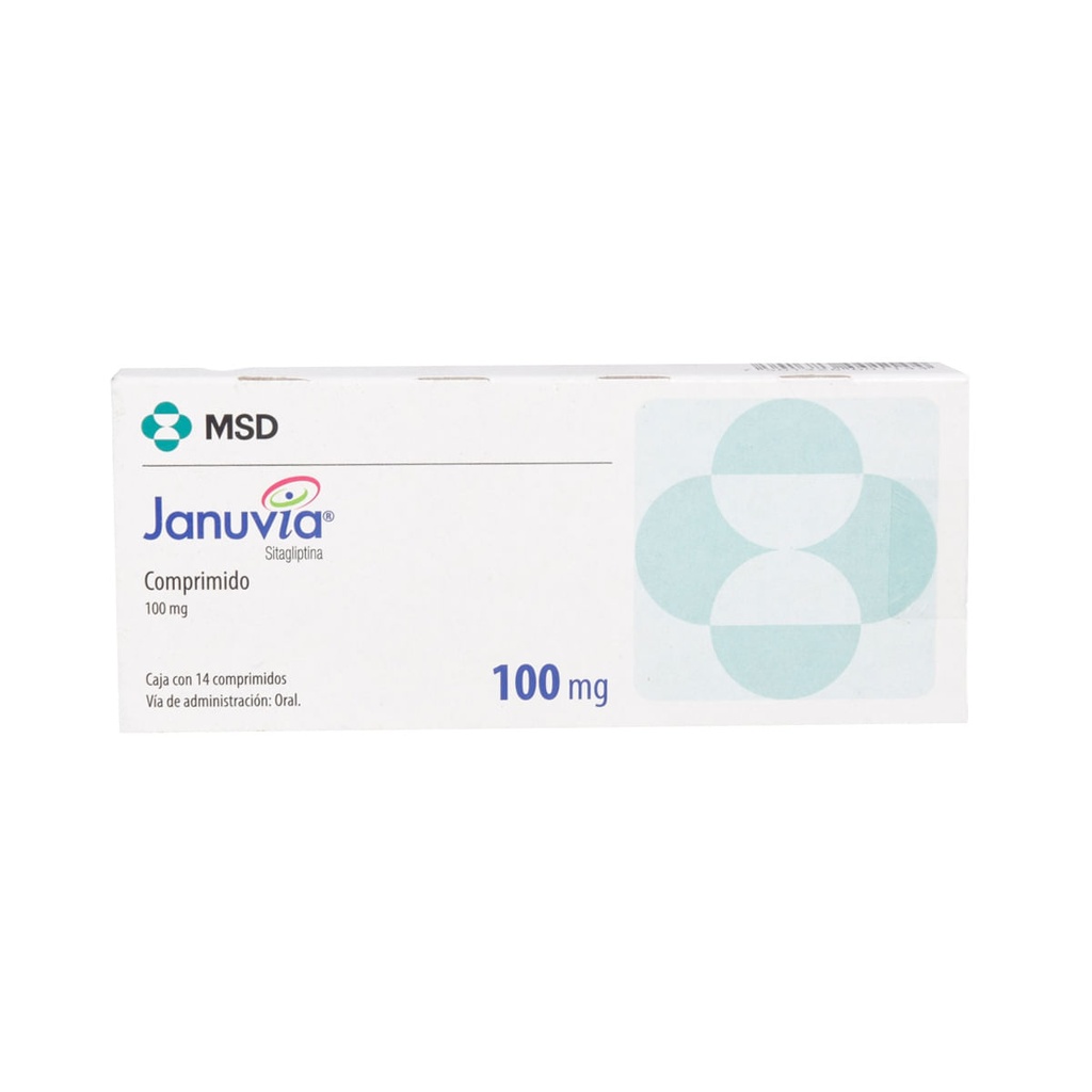 JANUVIA 100MG COMPRIMIDOS CON 14