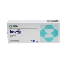 JANUVIA 100MG COMPRIMIDOS CON 14