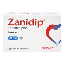 ZANIDIP 20MG TABLETAS C/14