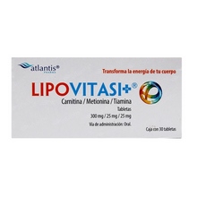 LIPOVITASI-OR 300/25/25MG TABLETAS C/30
