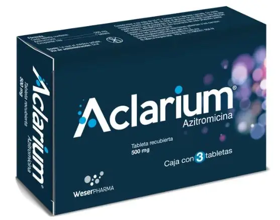 ACLARIUM 500MG TAB C/3