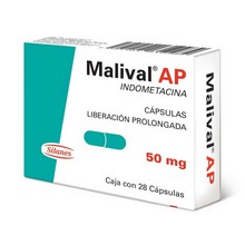 MALIVAL AP 50MG CAPSULAS C/28