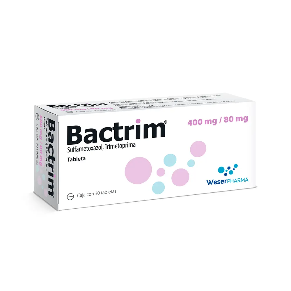 BACTRIM AD 400/80MG TABLETAS CON 30