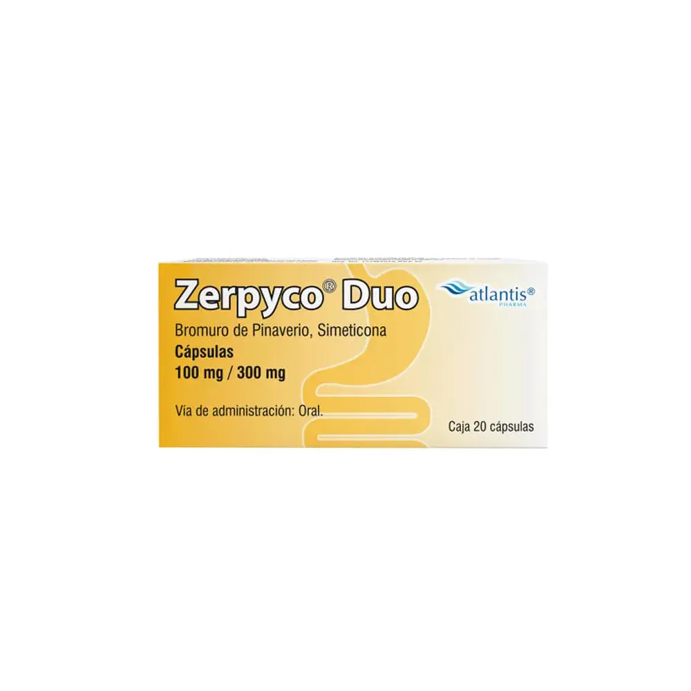 ZERPYCO-DUO 100/300 MG CAPSULAS CON 20