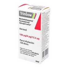 TRIMBOW 100/6/12.5MCG INH AER 120 DOSIS