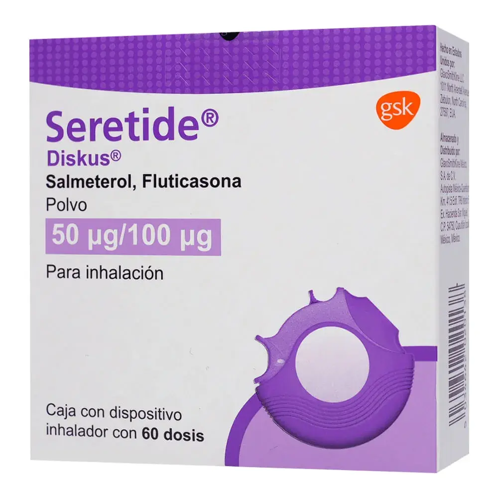 SERETIDE DISK 50/100MCG INH CON 60 D