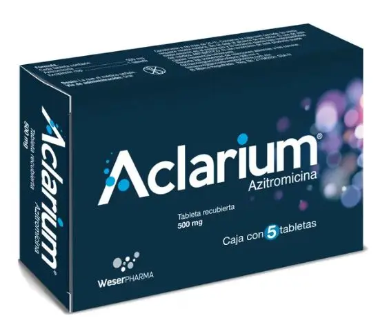 ACLARIUM 500MG TAB C/5