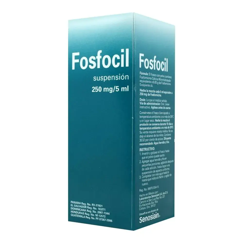 FOSFOCIL 250MG SUSPENSION 120ML