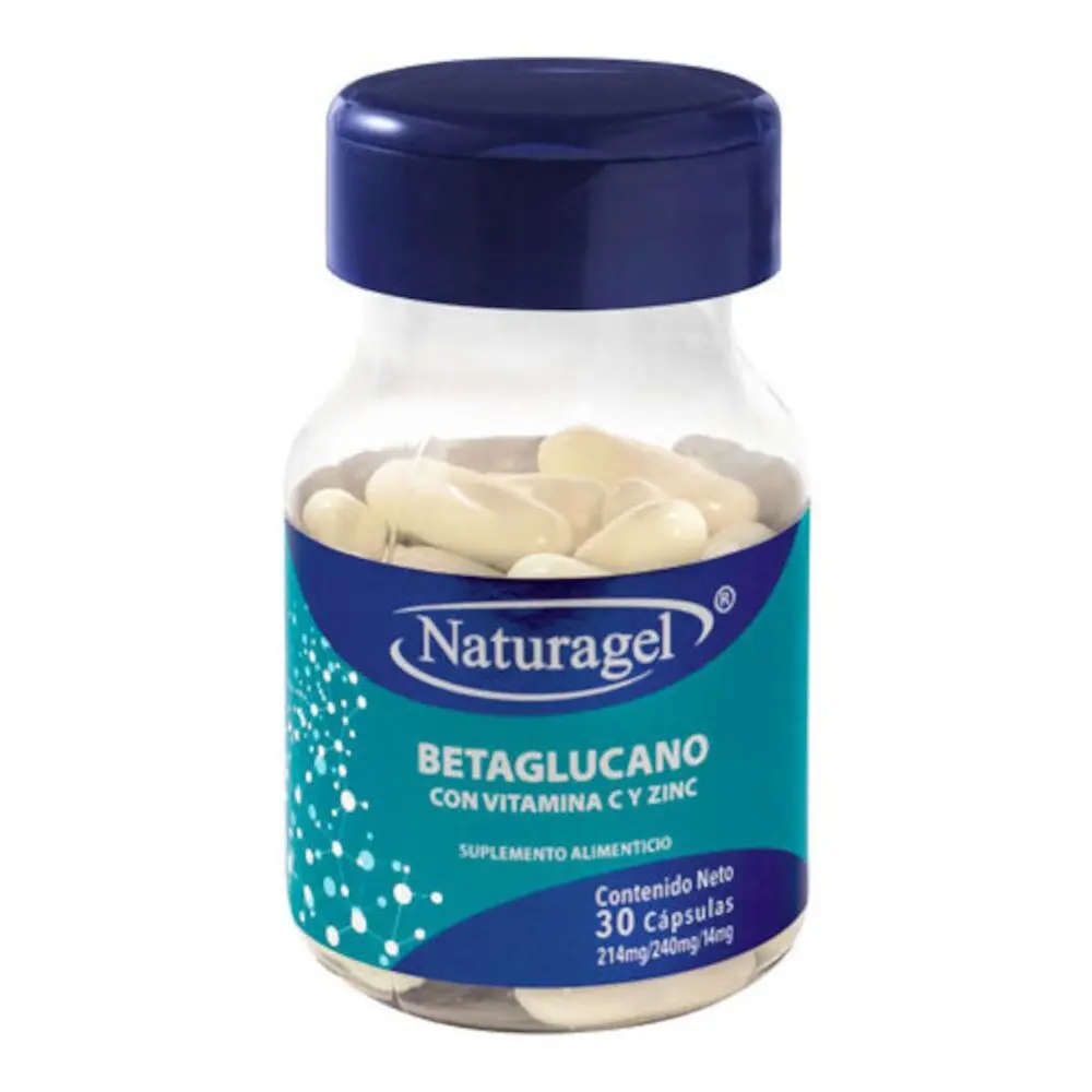 BETAGLUCANO NATURAGEL CAPSULAS CON 30