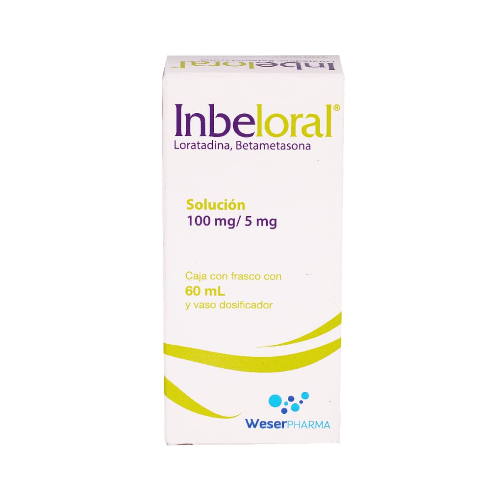 INBELORAL 100/5MG SOLUCION FCO 60ML