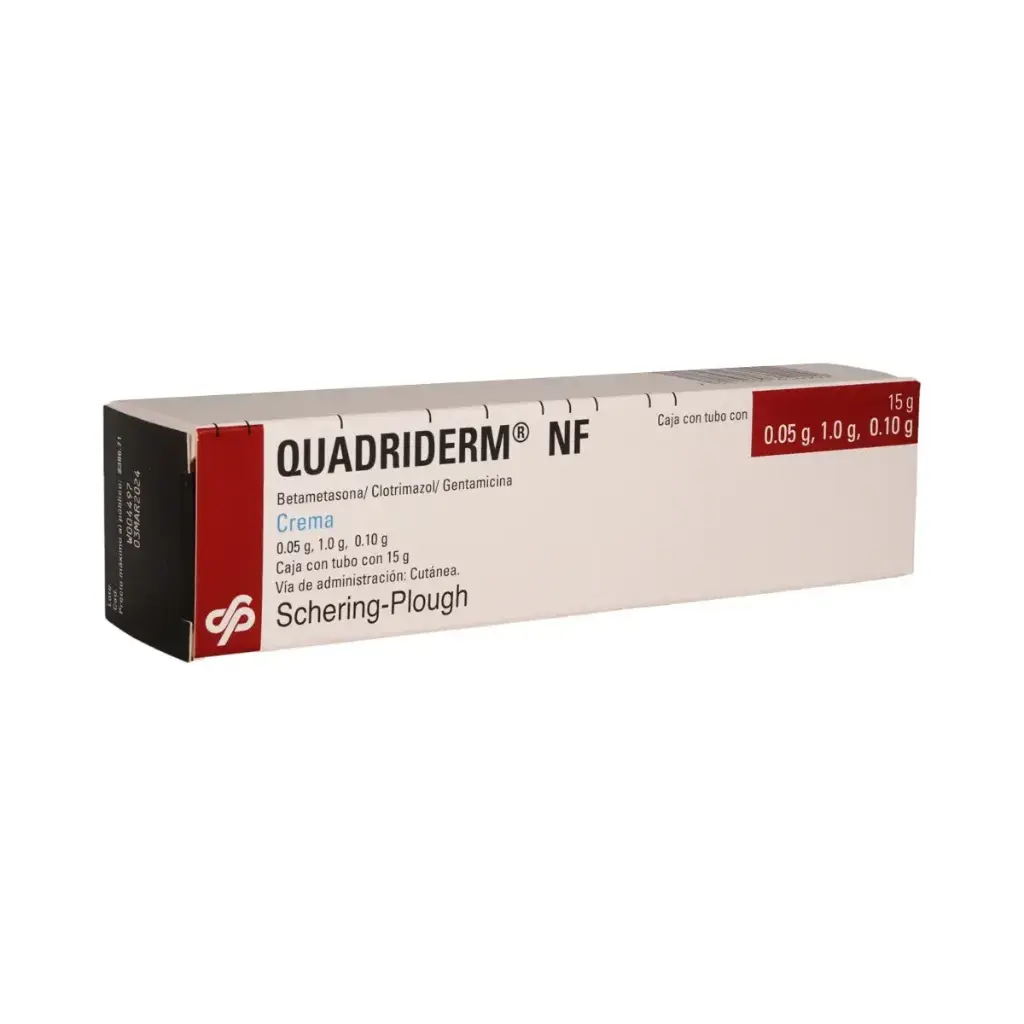 QUADRIDERM NF .05/1/.10G CREMA 15G