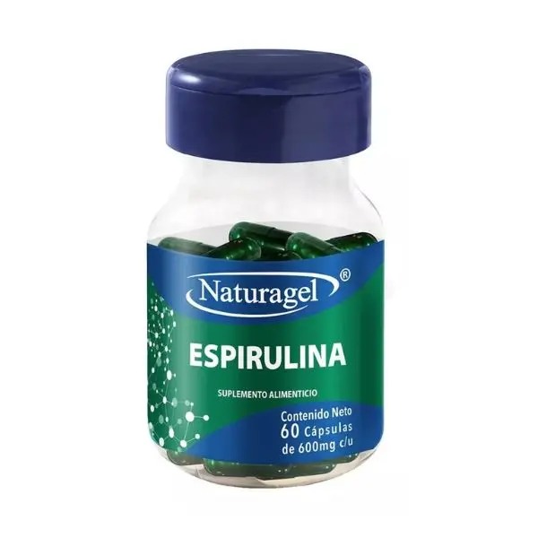 ESPIRULINA NATURAGEL CAPSULAS CON 60
