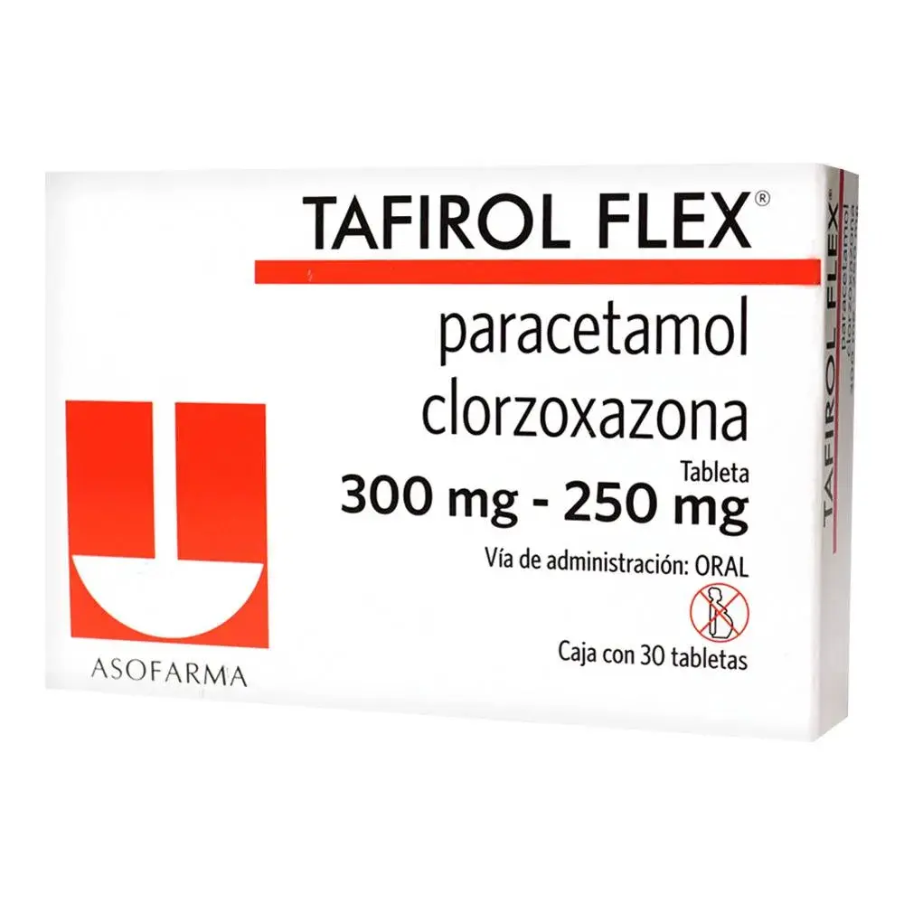 TAFIROL FLEX 300/250MG TABLETAS CON 30
