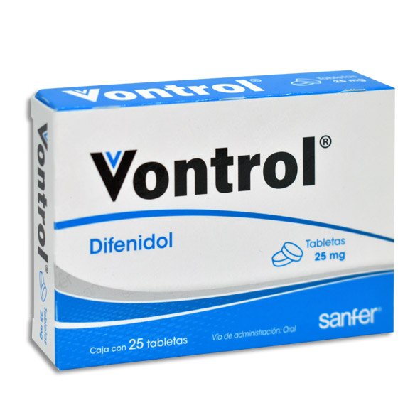 VONTROL 25MG TABLETAS CON 25