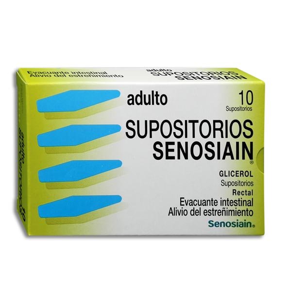 SUPOSITORIOS SENOSIAIN AD C/10