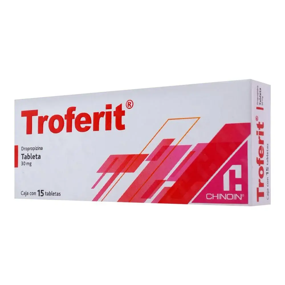 TROFERIT 30MG TABLETAS CON 15
