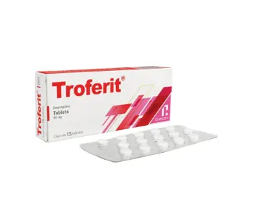 TROFERIT 30MG TABLETAS CON 15