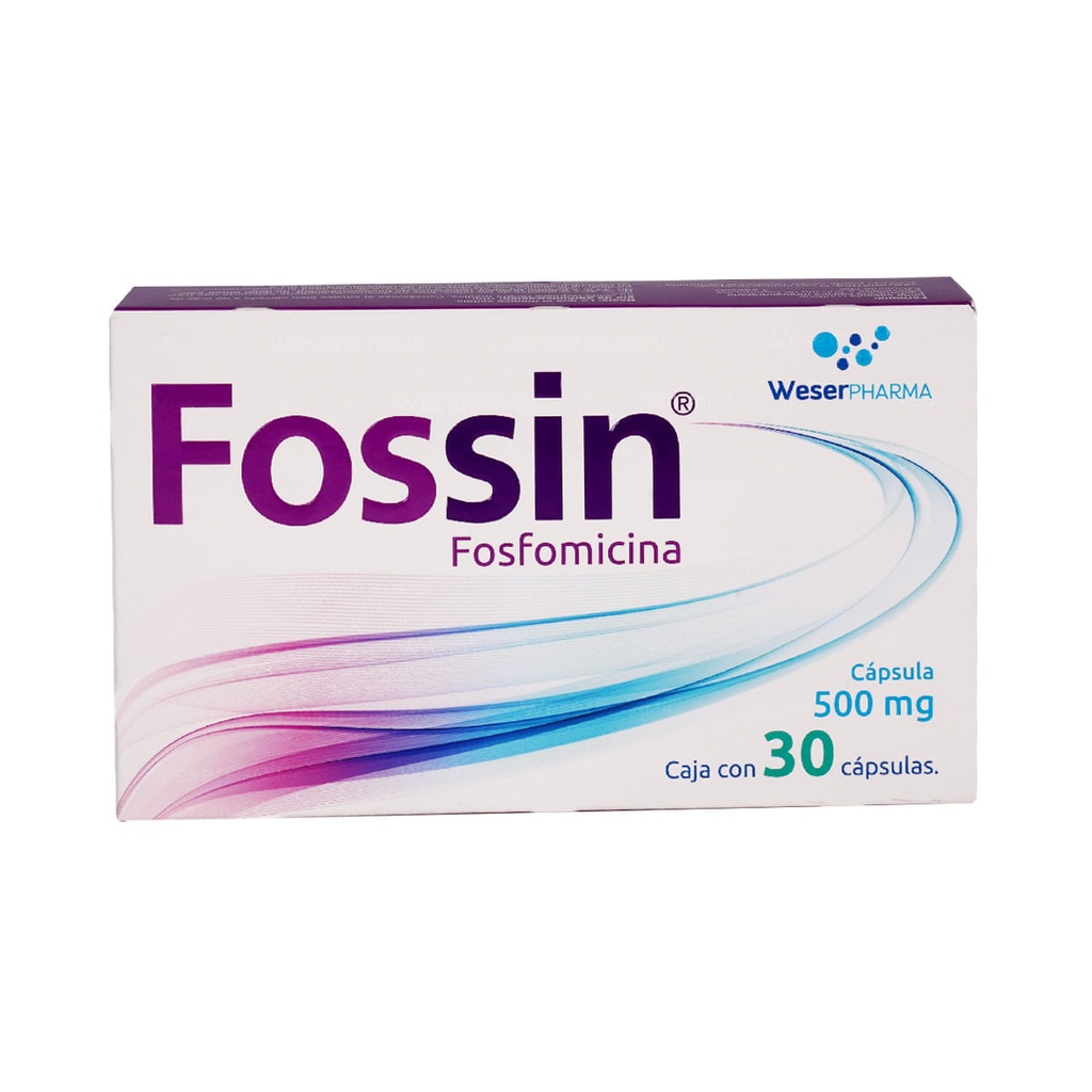 FOSSIN 500MG CAPSULAS CON 30